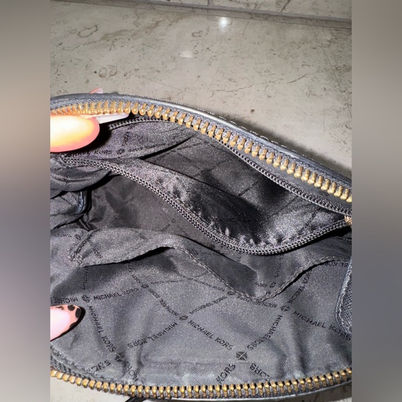Michael Kors Black & Gold Crossbody - Picture 12 of 15